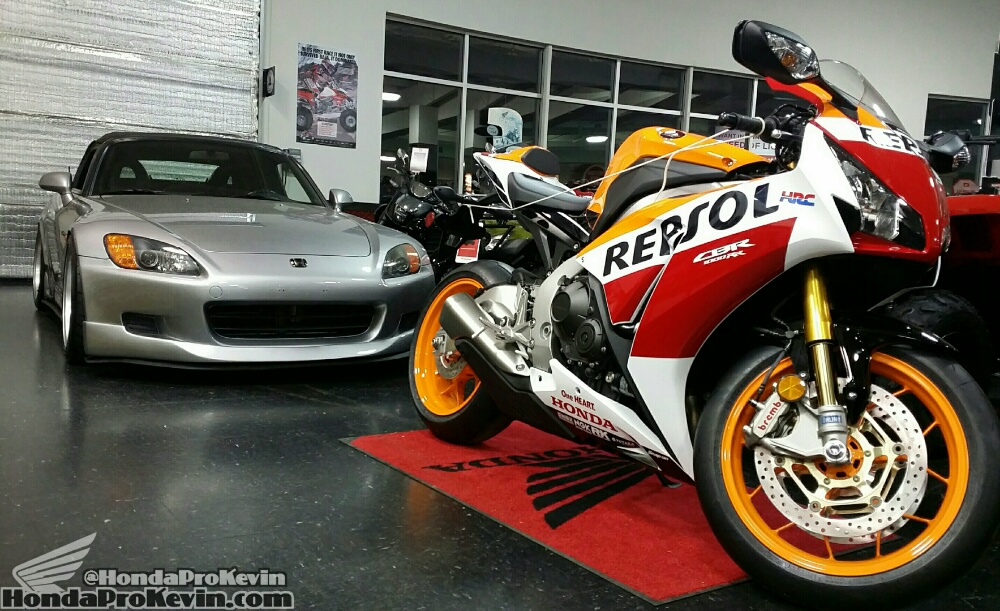 HondaPro Kevin - 2016 Honda CBR Repsol & S2000 AP1