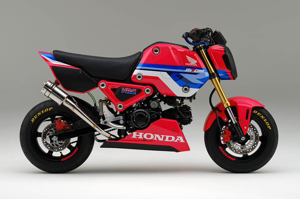 Custom 2021 Honda Grom 125 Hrc Race Bike Performance Parts Released
