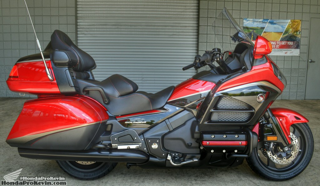 2015 Honda Gold Wing 40th Anniversary - Candy Red / Black GL1800 ...