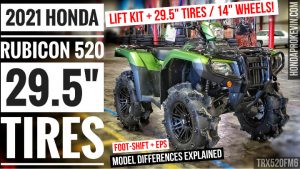 2021 Honda Rubicon 520 Lift Kit