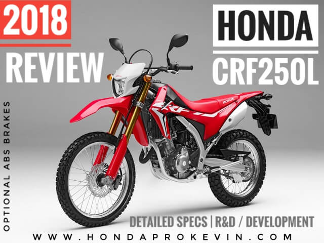 honda crf250l 2018
