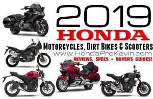 2019 Honda Motorcycles | Model Lineup Reviews & Specs