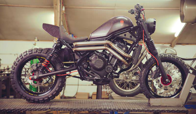 Custom 2017 Honda Rebel 500 Bobber Dual Sport Enduro Cruiser Motorcycle Build Must See
